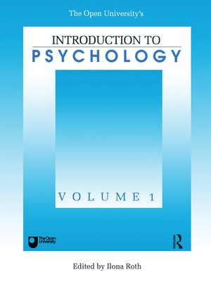 cover image of Introduction to Psychology